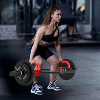 JX FITNESS Olimpiai Trap Bar 2 Inches Hexagon Súlyemelő Rúd 180 kg Terhelhetőség 6
