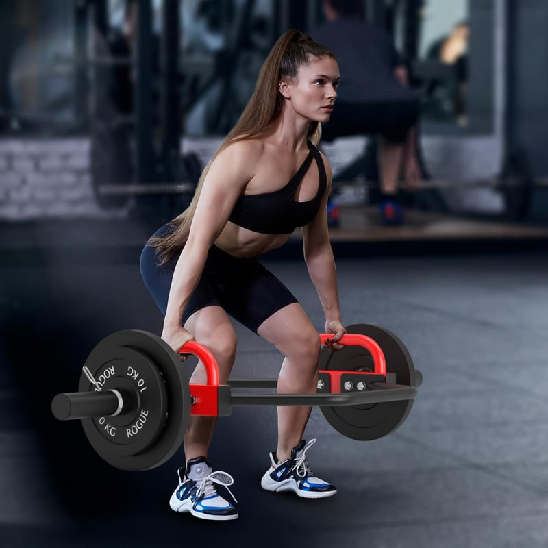 JX FITNESS Olimpiai Trap Bar 2 Inches Hexagon Súlyemelő Rúd 180 kg Terhelhetőség