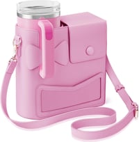 JYPS Stanley Cup táska 40oz-hez, vízálló crossbody táska telefonfiókal és verstellhető pánttal 1