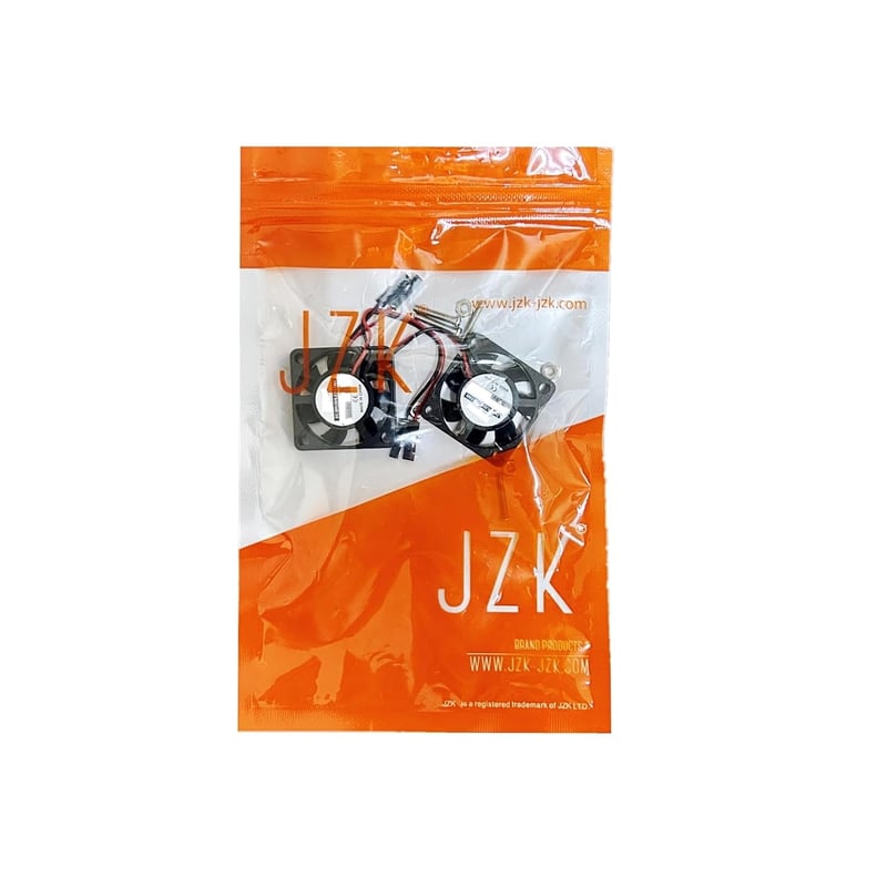 JZK 2db 30x30mm 5V Mini Ventilátor Kábellel - Csendes 3D Nyomtató Hűtőventilátor Szerverhez, Routerhez, Hálózati Eszközökhöz