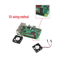 JZK 2db 30x30mm 5V Mini Ventilátor Kábellel - Csendes 3D Nyomtató Hűtőventilátor Szerverhez, Routerhez, Hálózati Eszközökhöz 2