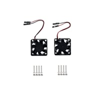 JZK 2db 30x30mm 5V Mini Ventilátor Kábellel - Csendes 3D Nyomtató Hűtőventilátor Szerverhez, Routerhez, Hálózati Eszközökhöz 4