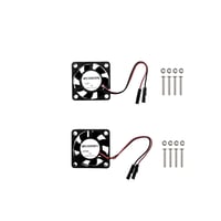 JZK 2db 30x30mm 5V Mini Ventilátor Kábellel - Csendes 3D Nyomtató Hűtőventilátor Szerverhez, Routerhez, Hálózati Eszközökhöz 1