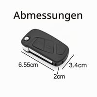 Náhradný obal autokľúča s 3 tlačidlami pre Ford KA MK2 2008-2016, kryt diaľkového ovládača s nevybrúsenou čepeľou SPI22 2