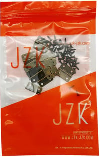 JZK Bronz Mini Zsanérok 10db 18x16mm Fiók és Bútor Zsanér Készlet 6