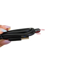 JZK TomTom GPS töltő - 90°-os Micro USB kábel - Go 40/50/60/400–620/820 Live/5000–6000 2