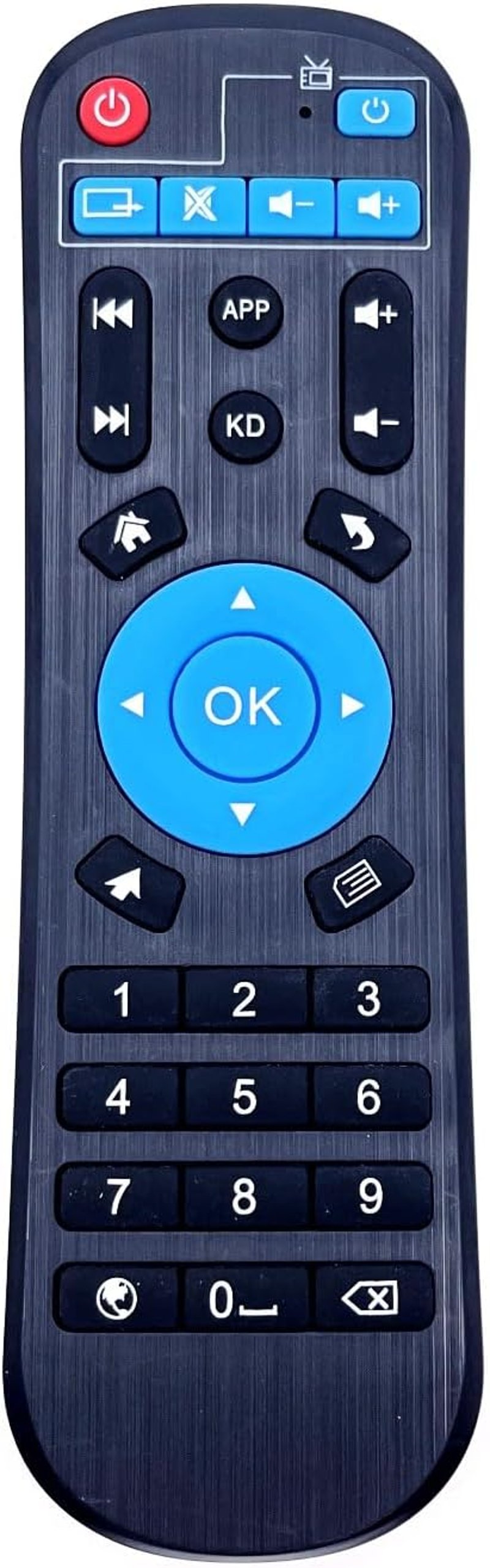 JZK Univerzális Távirányító T95 T9 Q Plus H96 MAX X96 MXQ Android TV Box-hoz