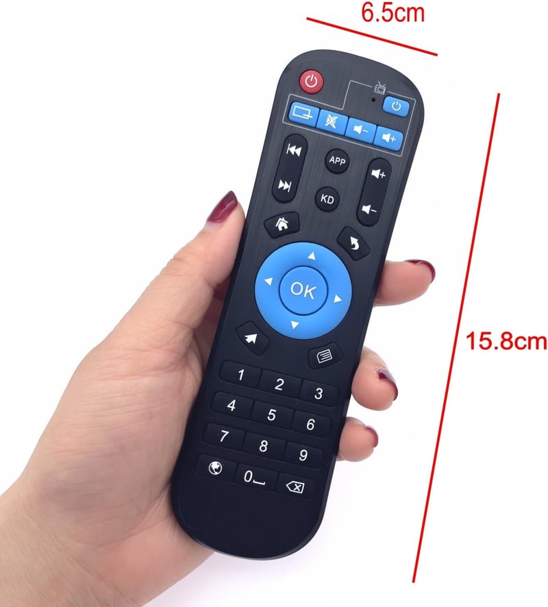 JZK Univerzális Távirányító T95 T9 Q Plus H96 MAX X96 MXQ Android TV Box-hoz