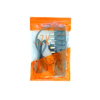 JZK Univerzális USB-DC Kábel 11 Cserélhető Adapterrel - 5.5x2.1mm - Laptop, Router, LED Eszközök, Töltők Kompatibilis Csatlakozókészlet 8
