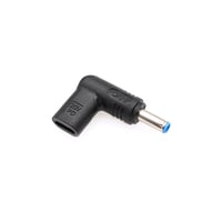 Adaptér JZK USB-C na DC 4,5x3,0 mm, pravouhlý pre notebook HP, 20 V PD nabíjačka 1