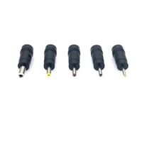 JZK USB-DC töltőkábel 1m, 5 cserélhető csatlakozóval (2.5-5.5mm), LED lámpákhoz, routerekhez, hangszórókhoz, kamerákhoz 3