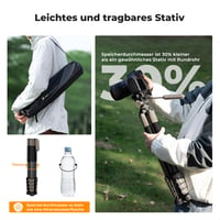 Hliníkový statív na fotoaparát K&F Concept 190 cm s prenosnou taškou, ľahký fotostatív pre mobilný telefón a fotoaparát 3