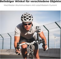 K&F CONCEPT Flexibilis Telefon Tripod Selfie Stick Távirányítóval iPhone Samsung - 60 cm 6