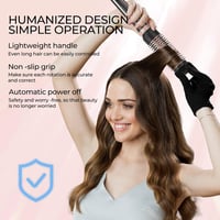 K&K Pro Termikus Kefe Szett Negatív Ion Technológiával 3 Méretben Rövid és Hosszú Hajhoz 7