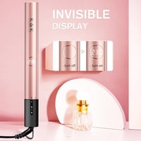 K&K Titanium Hajegyenesítő és Göndörítő 2 az 1-ben, 130-230°C 6