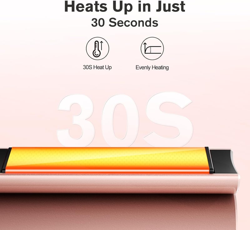 K&K Titanium Hajegyenesítő és Göndörítő 2 az 1-ben, 130-230°C