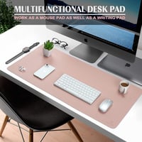 K KNODEL Asztalpad 90x43cm PVC Vízálló Kétoldalas Rózsaszín/Ezüst 2