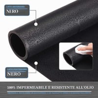 Podložka na písací stôl KNODEL 60x120 cm čierna – veľká podložka pod myš, ochranná podložka na stôl, protišmyková krycia podložka na stôl k PC 4