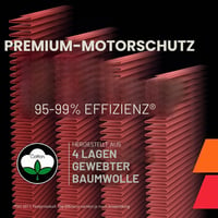 Filtru de aer lavabil pentru motor K&N 33-3006 - Citroën/Peugeot/Opel/Vauxhall C-Elysée, C3, C1 II, C4 Cactus (2012-2019), reutilizabil, se curăță la fiecare 75.000 de mile 8