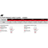 Chránič zápästia K2 Performance Wrist Guard Slim - veľkosť XL, čierno-antracitová farba, na inline korčuľovanie 4