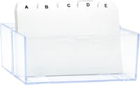K3T kartotékdoboz A-Z regiszterrel - DIN A6 (148×105 mm) 2