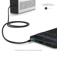 Stereo audio kábel KabelDirekt 3,5 mm jack - 10 m - čierny 4