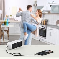 Stereo audio kábel KabelDirekt 3,5 mm jack - 10 m - čierny 7