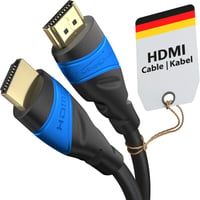 KabelDirekt 8K a 4K HDMI kábel 5 m, HDMI 2.0 High Speed Ethernet, 4K@60Hz, kompatibilný s Blu-ray, PS5, Xbox Series, Switch, čierny 1