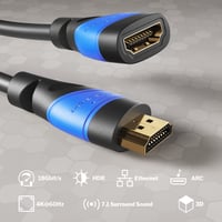 Predlžovací kábel KabelDirekt Top Series 4K HDMI – 10 m 2