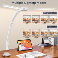 KableRika LED Asztali Lámpa 24W Dimmelhető Dupla Fej 80cm Szem Védelem 6