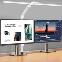 KableRika LED Asztali Lámpa 24W Dimmelhető Dupla Fej 80cm Szem Védelem 1