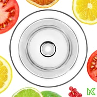 KADAX Üveg Citromos Tál Fedővel, Élelmiszer Tároló Kupola Kerek Forma 8