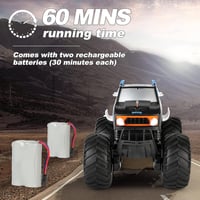 KADAYAYA Távirányítós Autó 4WD RC Monster Truck 1:16 Nagy Sebességű Kék Terepjáró Vízálló Játékautó 6-12 Éveseknek 2