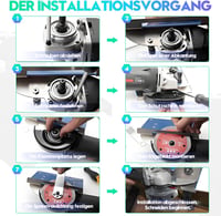 KADIO 45° Csempevágó Állvány 100mm Szögvágáshoz Sarokcsiszolóhoz 5