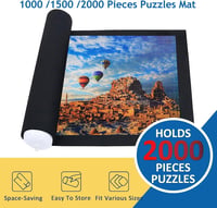KAHEIGN Puzzle Mat 1000-2000 darabos kirakóhoz, 118x80cm, összecsavarható tárolómat 3