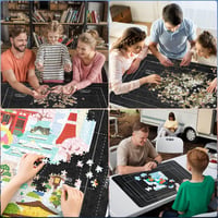 KAHEIGN Puzzle Mat 1000-2000 darabos kirakóhoz, 118x80cm, összecsavarható tárolómat 7