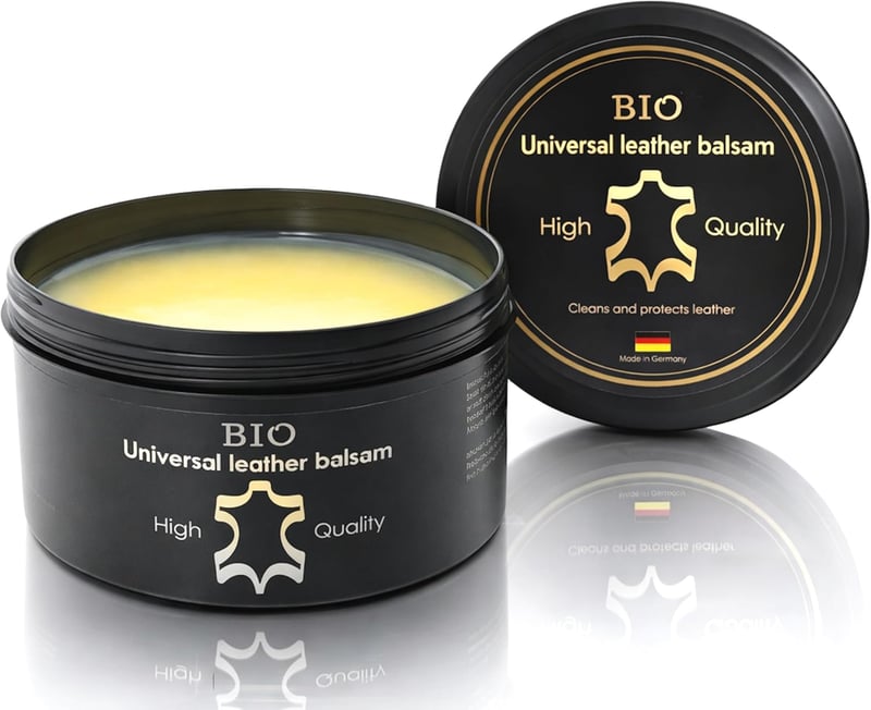 Kahns Trade Organikus Bőrbalzsam 250ml - Természetes Viaszos Ápolás Cipőhöz, Kanapéhoz, Autóhoz