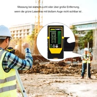 KAIWEETS LR100G Lézerdetektor KT360A-hoz, Dupla LCD kijelző, 60m hatótáv 2