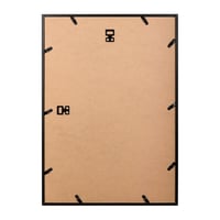 KAIWIN Súprava 2 kusov fotorámikov 30x40 cm, čierne drevo, MDF s akrylovým sklom, na zavesenie na stenu, do obývačky, spálne alebo pracovne, na fotografie a plagáty 5