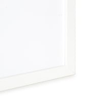 KAIWIN Fotorámik 40x60 cm, biely drevený nástenný rám na plagáty, fotografie a puzzle, závesný dekoratívny rám 5