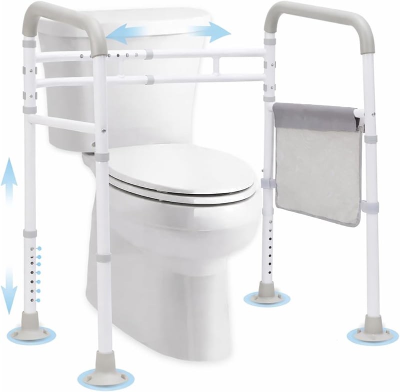 Kajkey Wc Felállást Segítő Keretrendszer - Időseknek, Fúrás Nélkül, Univerzális - Fig. Reazionario