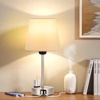 Kakanuo érintésérzékeny asztali lámpa szett 2db USB töltéssel szürke árnyalattal 7