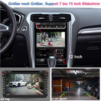 Kalakus HD színes CCD vízálló hátsó tolatókamera 170 fokos látószöggel Audi A1 Q3 A4L TT TTS A5 Q5 A7 R8 A6 RS5 S6 S7 kompatibilis 5