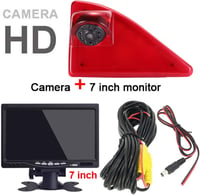 Kalakus tolatókamera rendszer 7" LCD monitorral - Opel Movano / Renault Master / Nissan NV400 (2010-) 7