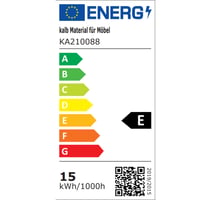 Lampă LED pentru baie Kalb, 100 cm, negru, alb cald, 230V, aplică pentru oglindă 8