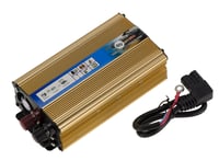KALEA-INFORMATIQUE Convertizor de tensiune de la 60V la 220V, putere continuă 500W, putere de vârf 1000W, invertor 1