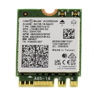 KALEA-INFORMATIQUE M.2 NGFF E A Key sieťová karta WiFi 6 IEEE 802.11ax a Bluetooth 5.1 s čipom Intel AX200 NGW 2
