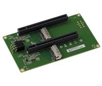 KALEA-INFORMATIQUE MCIO 8i PCIe Gen5 riser adaptér – 2x x16 výstup (efektívne x8) 2