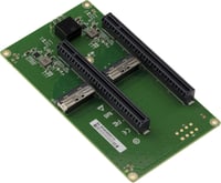 KALEA-INFORMATIQUE MCIO 8i PCIe Gen5 riser adapter - 2x x16 kimenet (x8 effektív) 1