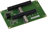 KALEA-INFORMATIQUE MCIO 8i PCIe Gen5 riser adapter - 2x x16 kimenet (x8 effektív) 2